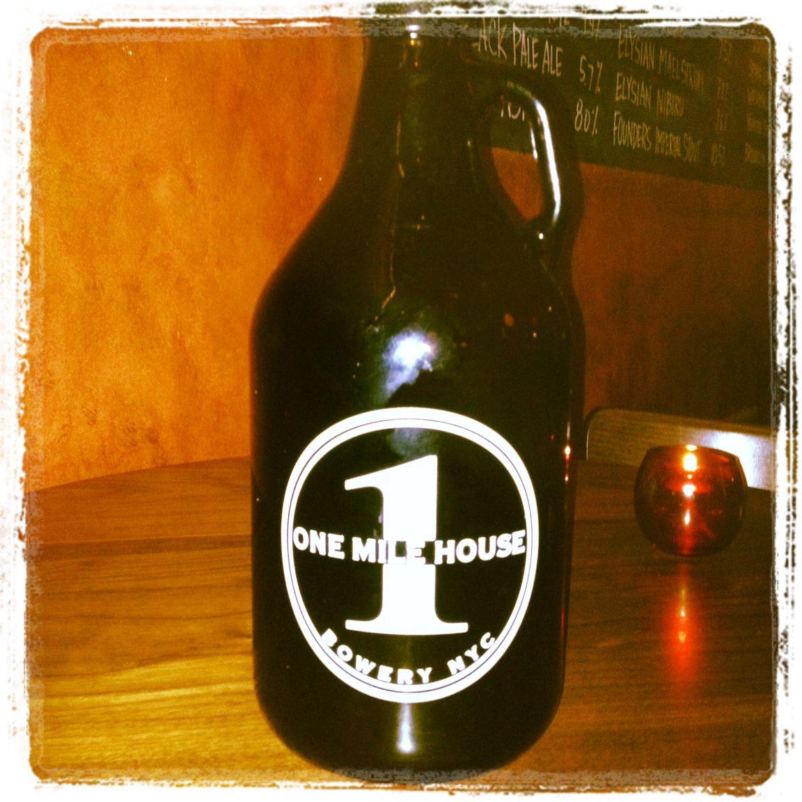 One Mile House Growler